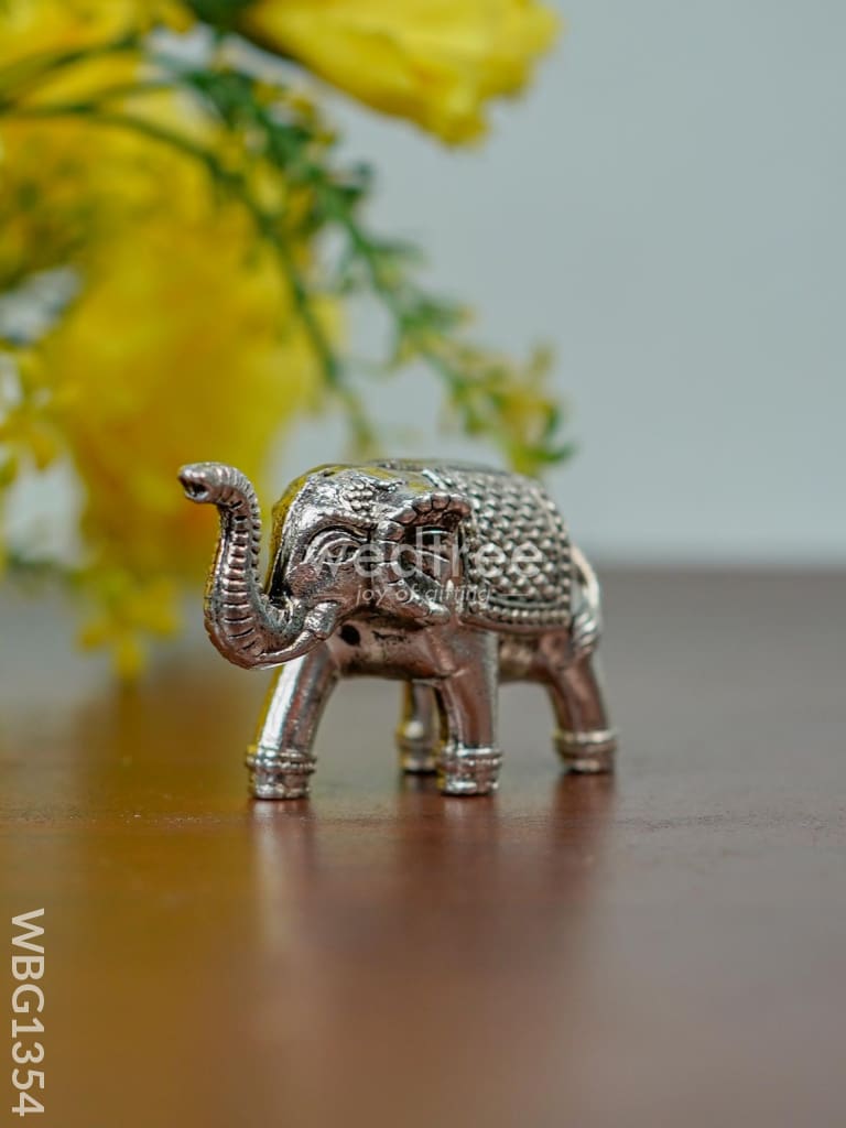 German Silver Baby Elephant - WBG1354