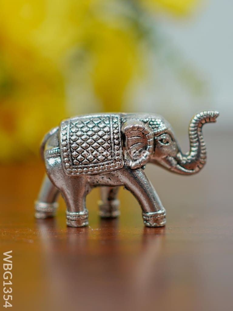 German Silver Baby Elephant - WBG1354