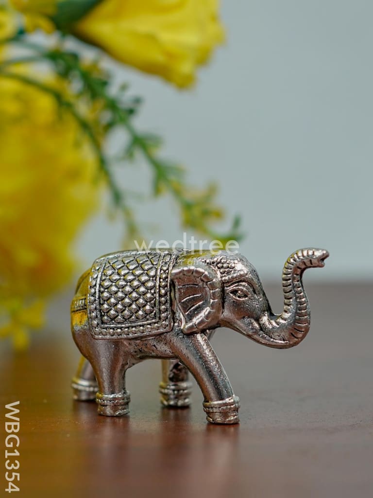 German Silver Baby Elephant - WBG1354