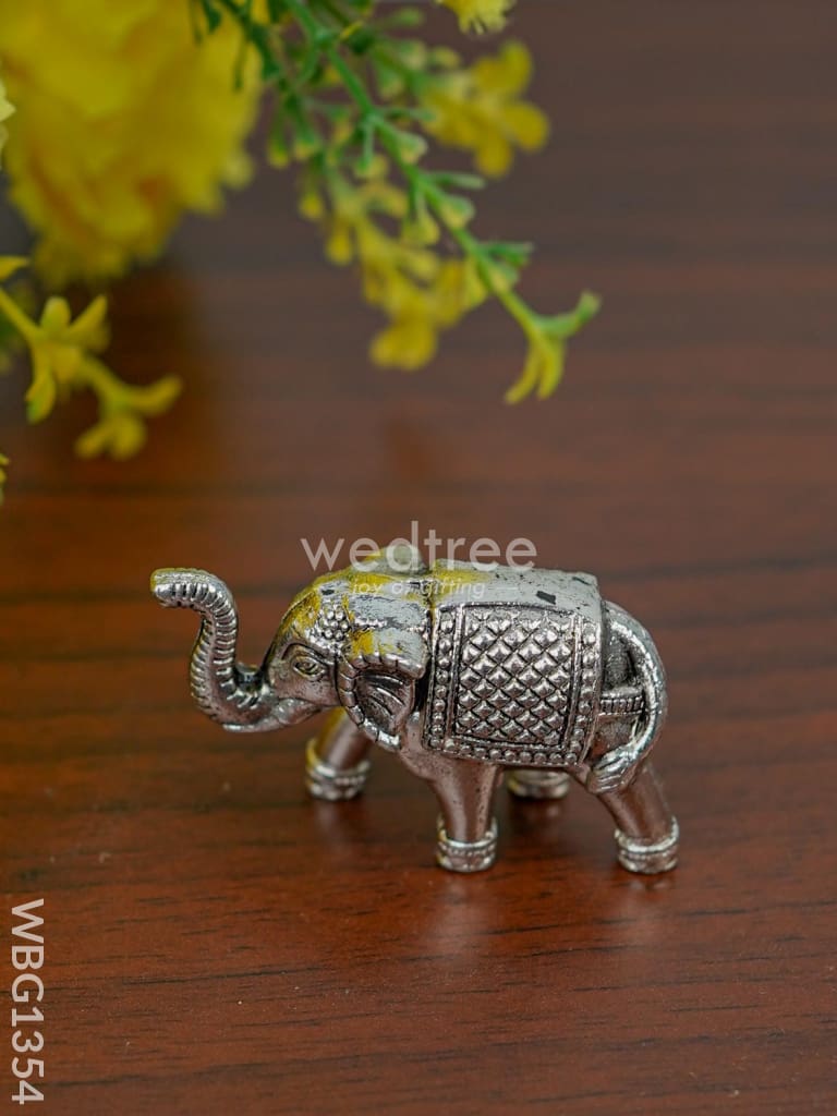 German Silver Baby Elephant - WBG1354