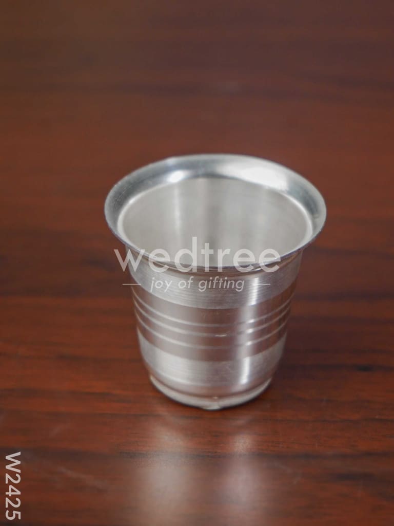 German Silver Coated Glass (Small) - W2425