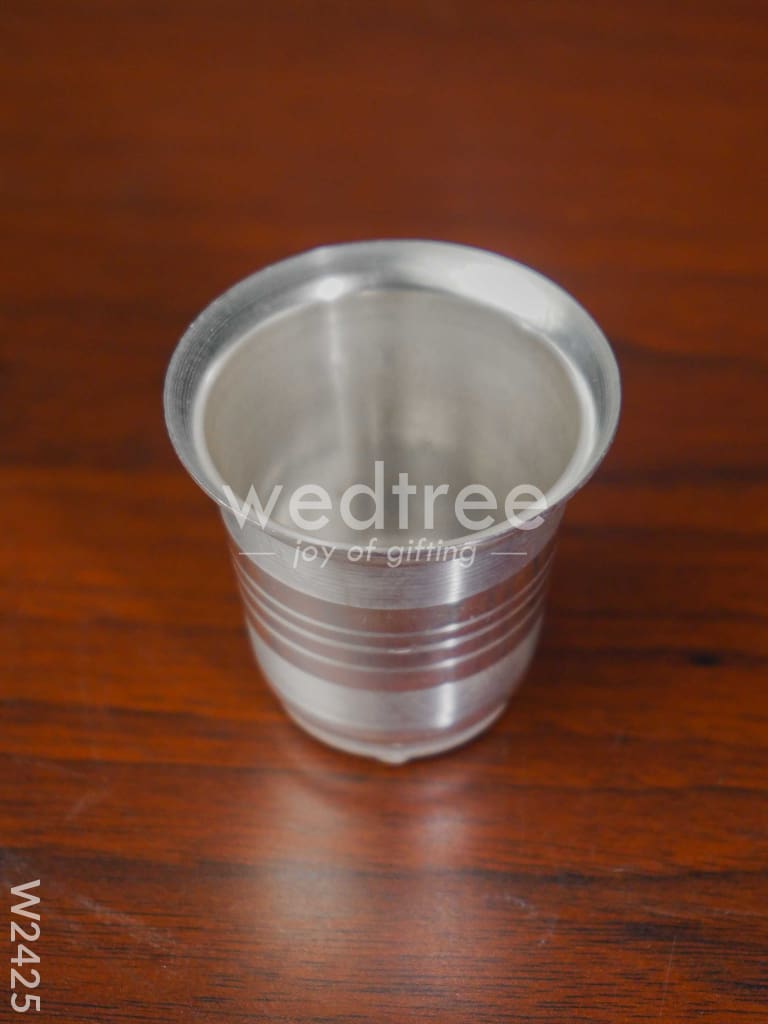 German Silver Coated Glass (Small) - W2425
