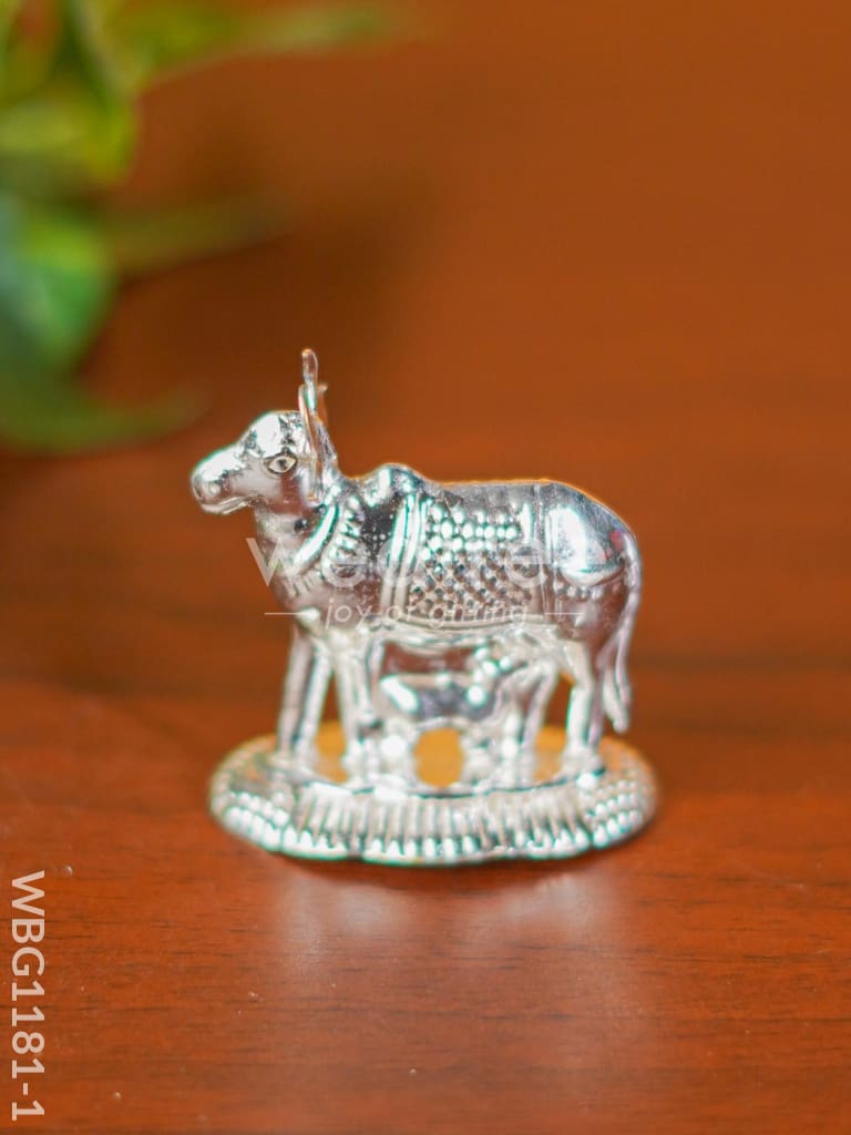 German Silver Cow Idol - WBG1181