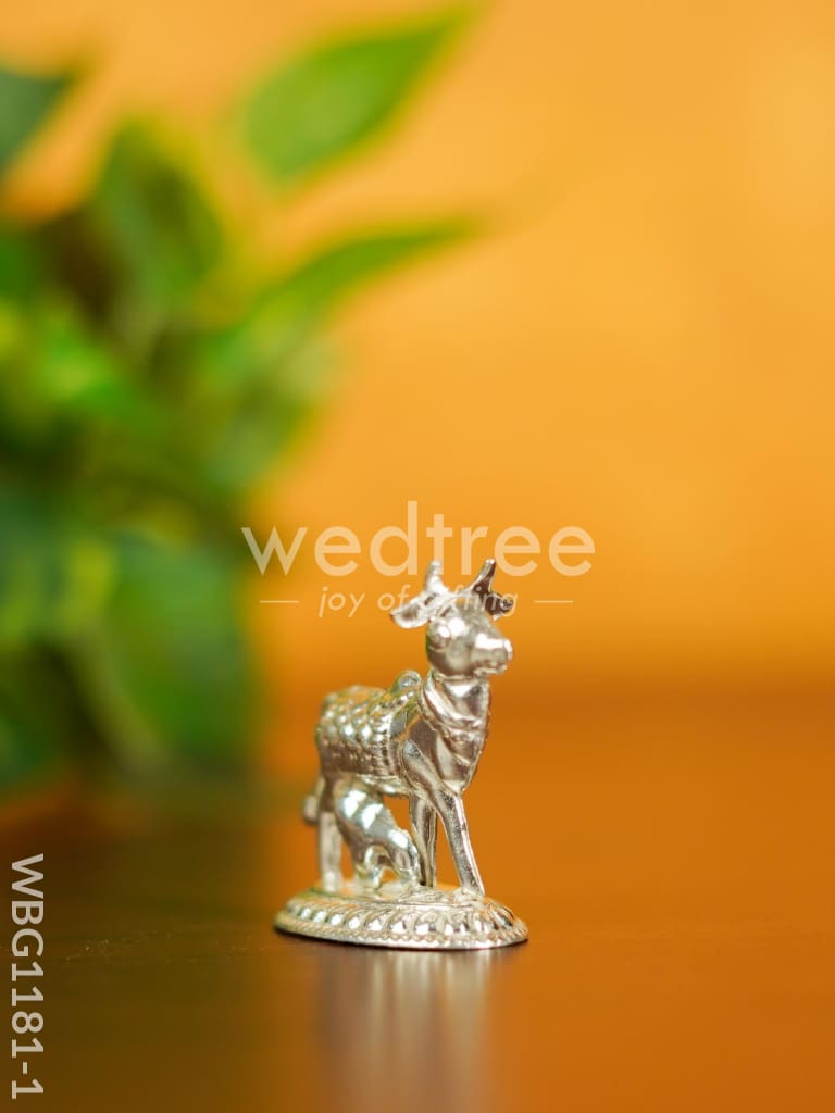 German Silver Cow Idol - WBG1181