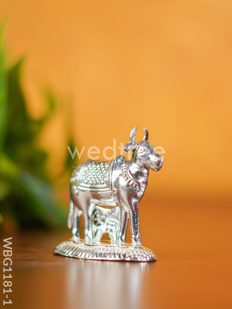 German Silver Cow Idol - WBG1181