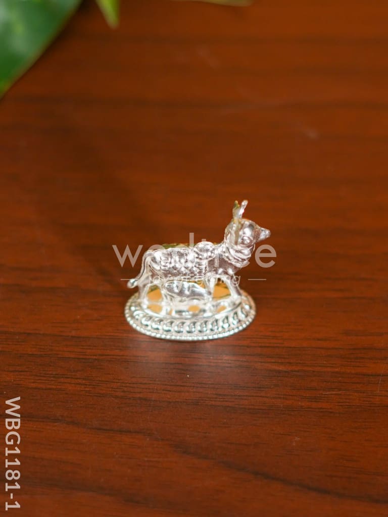 German Silver Cow Idol - WBG1181