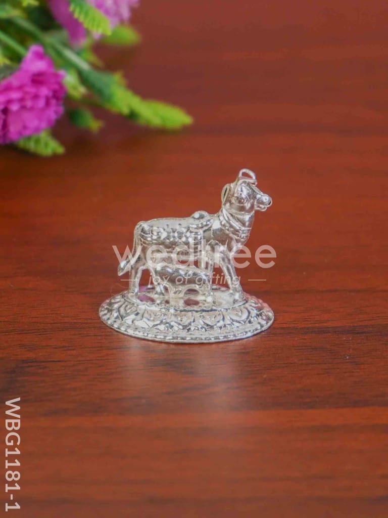 German Silver Cow Idol - WBG1181