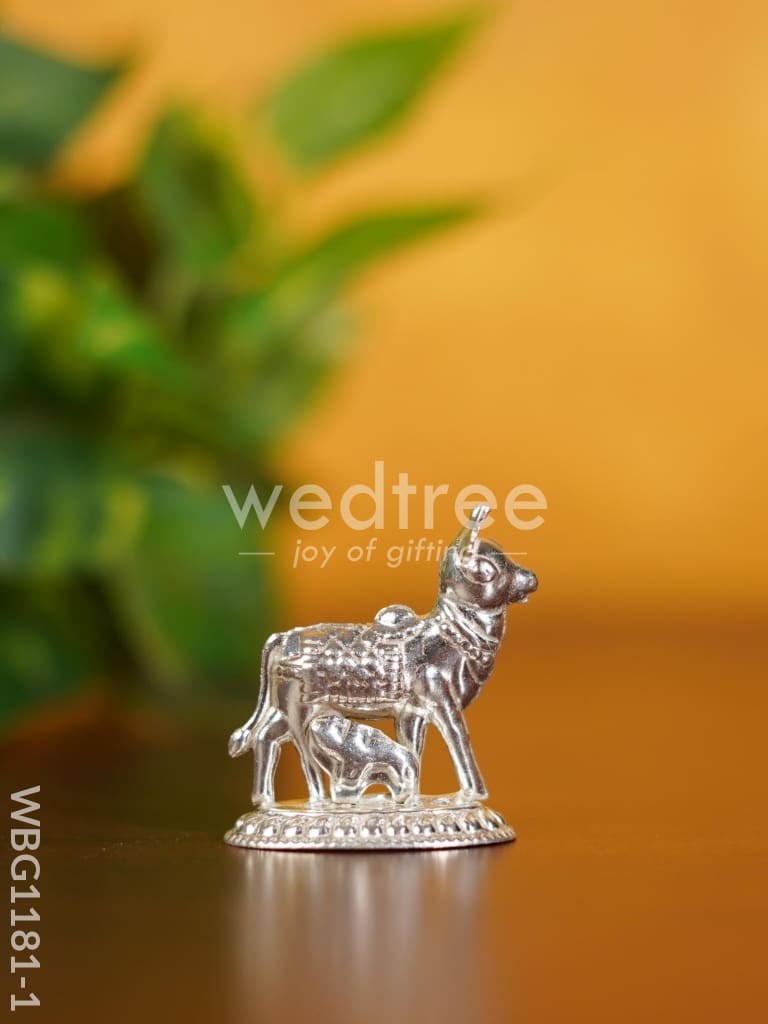 German Silver Cow Idol - WBG1181