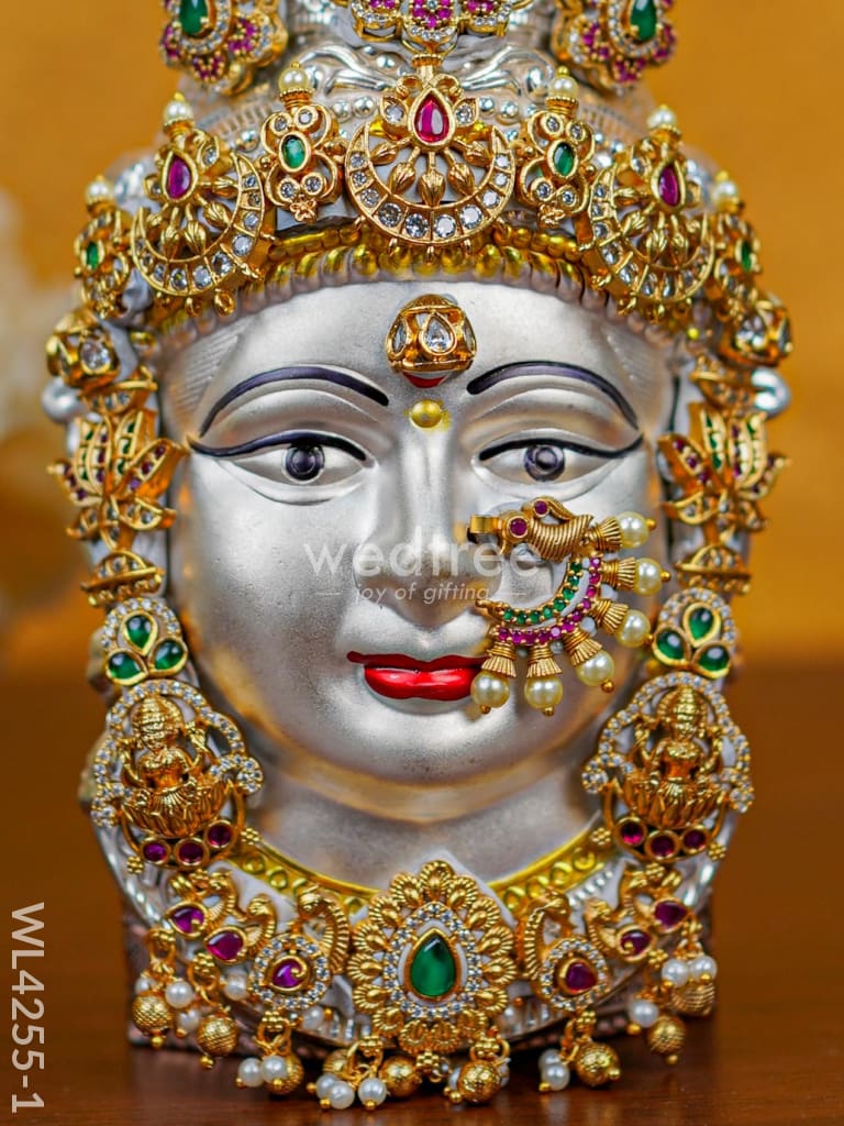German Silver Devi Face - WL4255