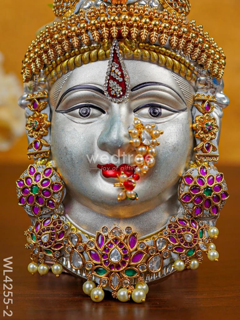 German Silver Devi Face - WL4255