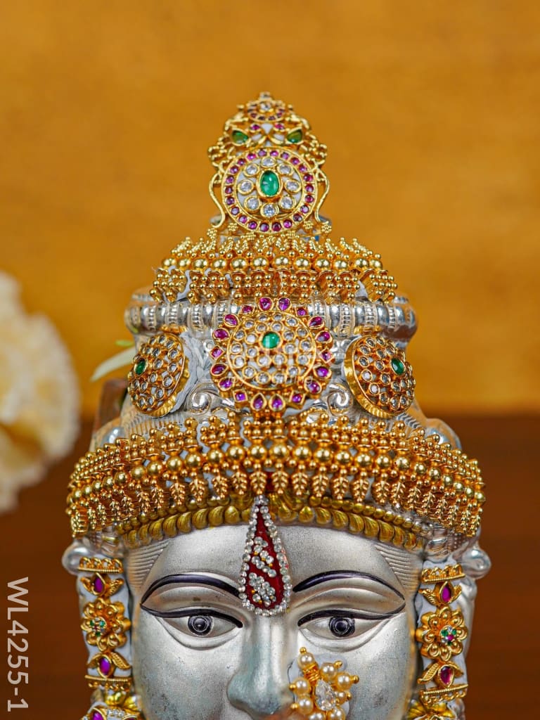 German Silver Devi Face - WL4255