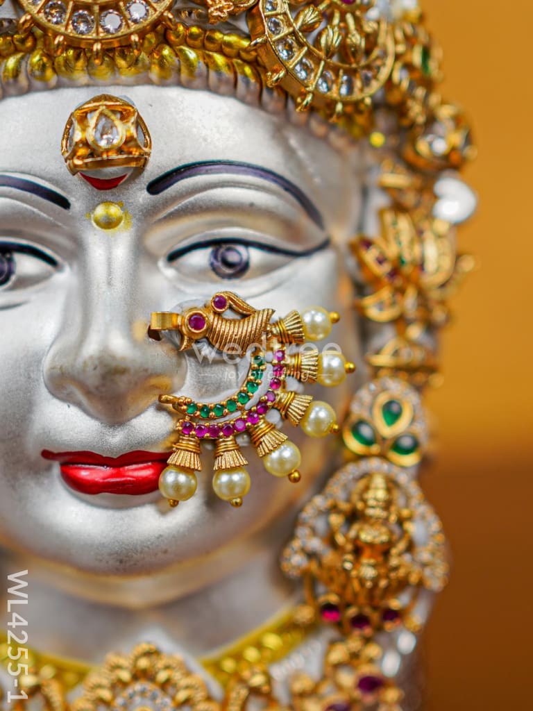German Silver Devi Face - WL4255