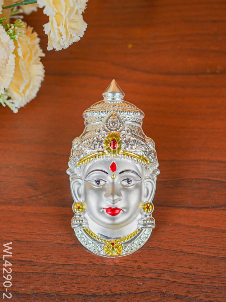 German Silver Devi Face - WL4290