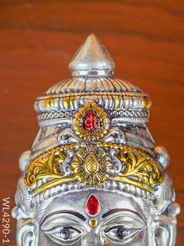 German Silver Devi Face - WL4290