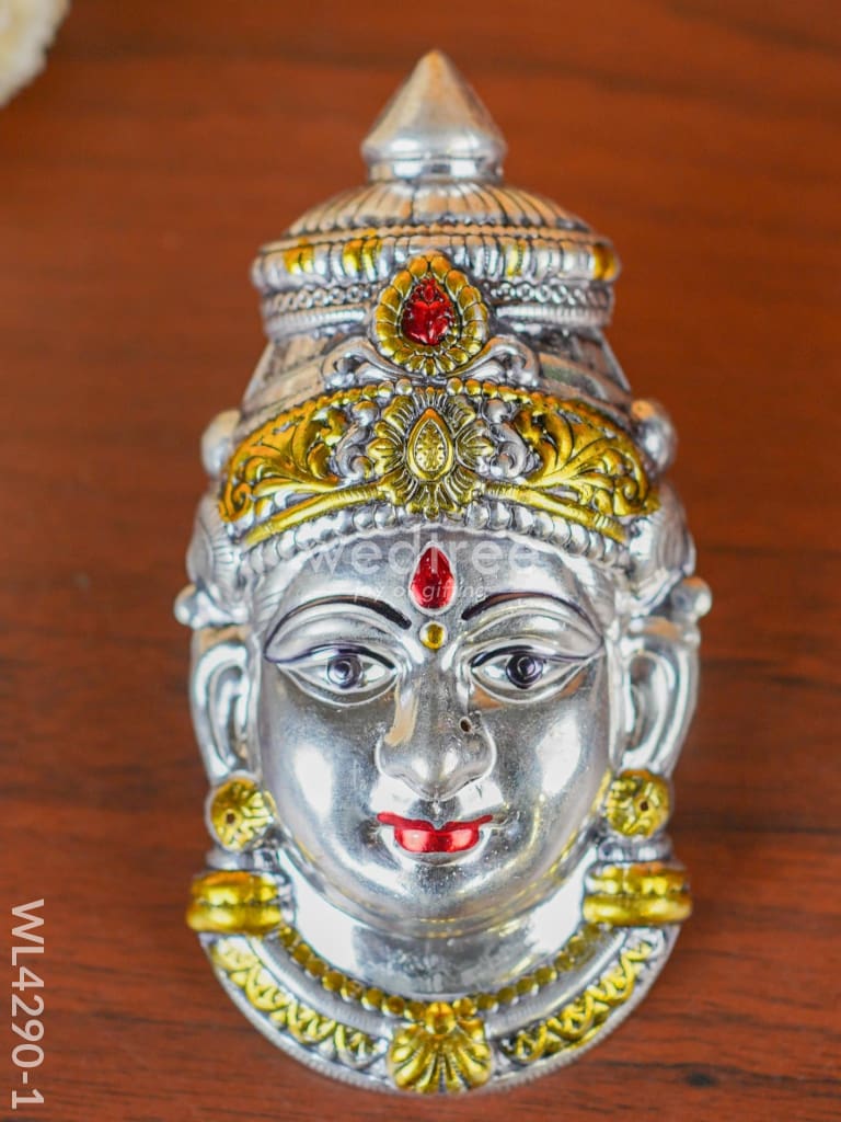 German Silver Devi Face - WL4290