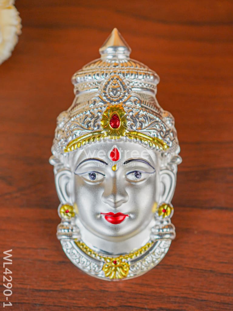 German Silver Devi Face - WL4290