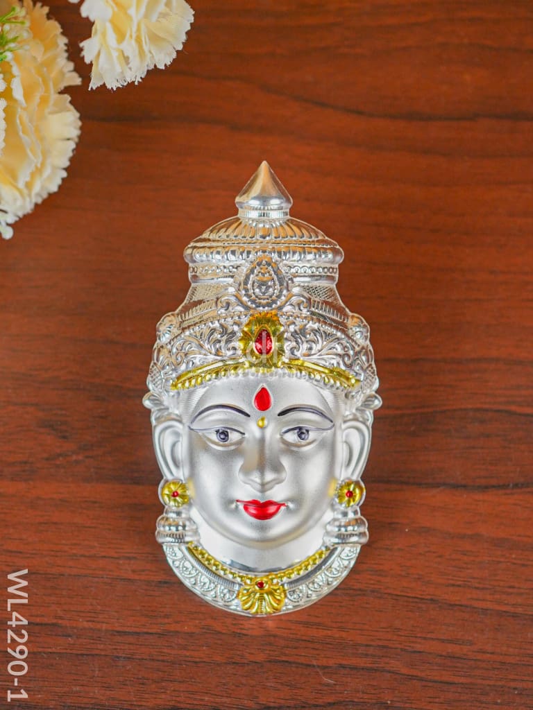 German Silver Devi Face - WL4290