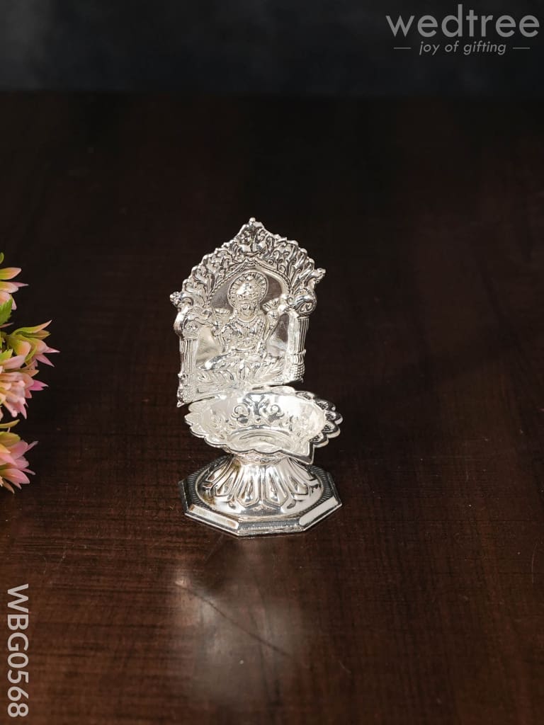 German Silver Diya - Lakshmi - WBG0568