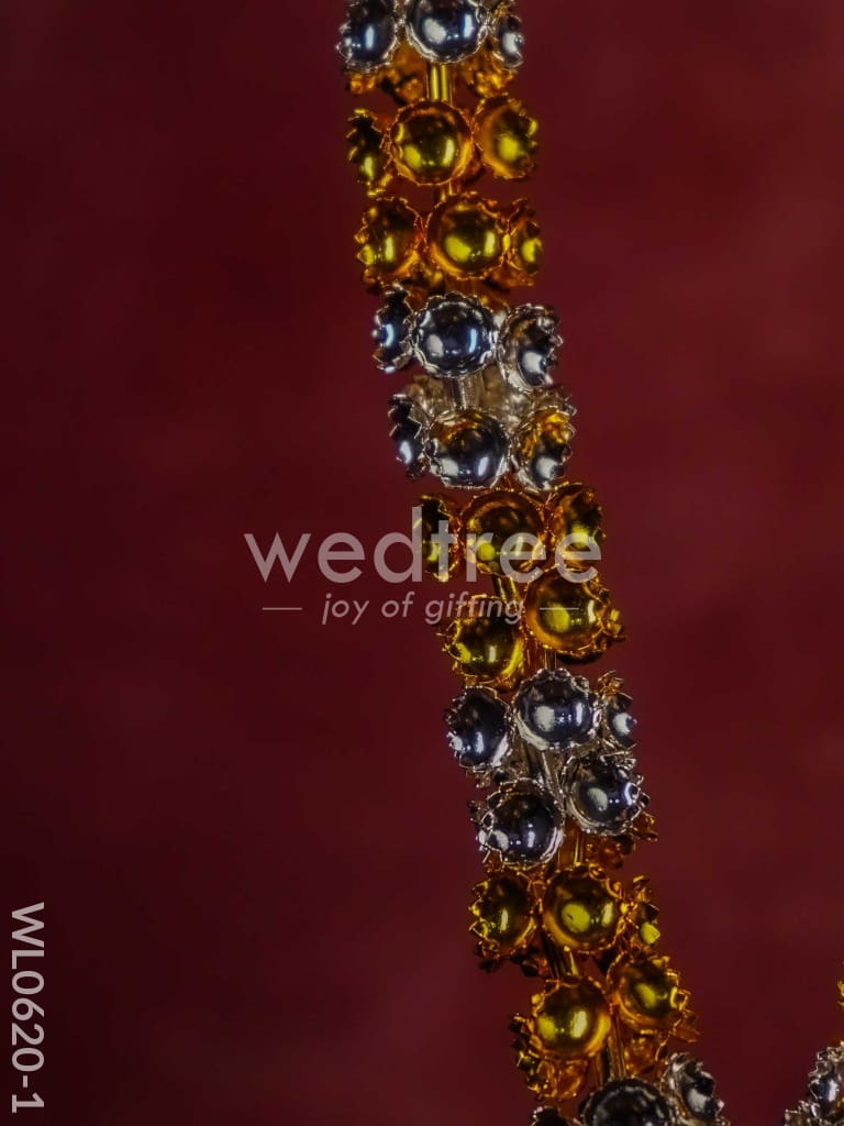 German Silver Gold and Silver Malai - WL0620