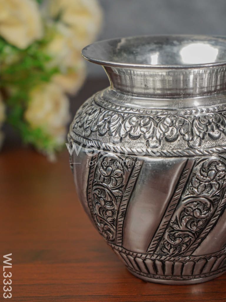 German Silver Kalash with Antique Finish - WL3333