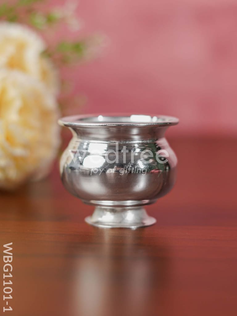 German Silver Kumkum Bowl - WBG1101