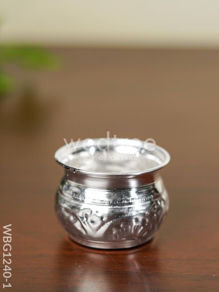 German Silver Kumkum Bowl - WBG1240