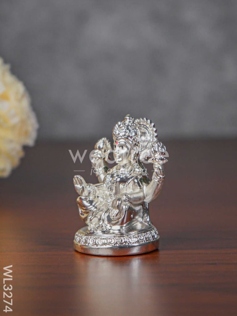German Silver Lakshmi Idol - WL3274