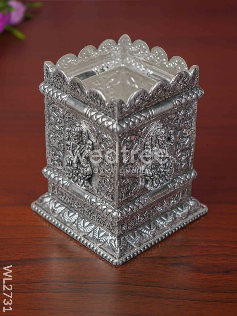 German Silver Lakshmi Tulasi Maadam - WL2731