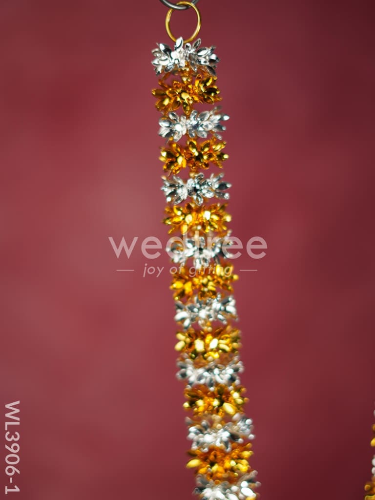 German Silver Parijata Flower Malai - WL3906