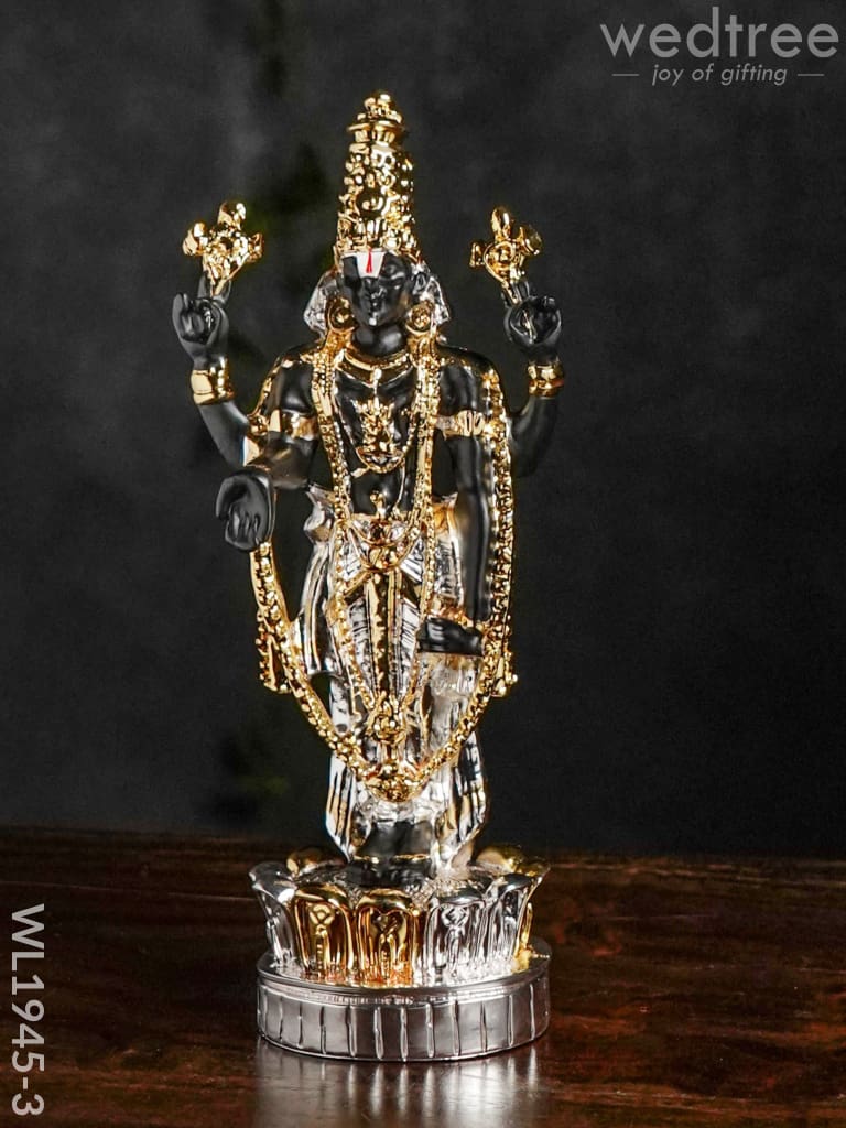German Silver Tirupathi Balaji - 8.5" Inches - WL1945
