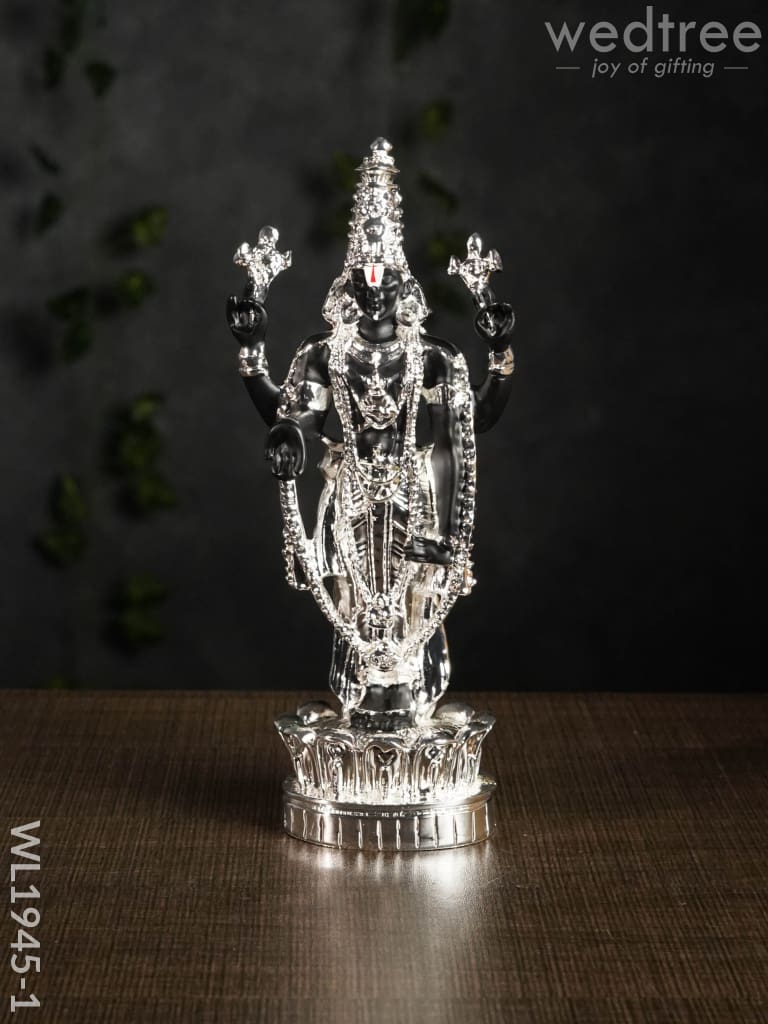 German Silver Tirupathi Balaji - 8.5" Inches - WL1945