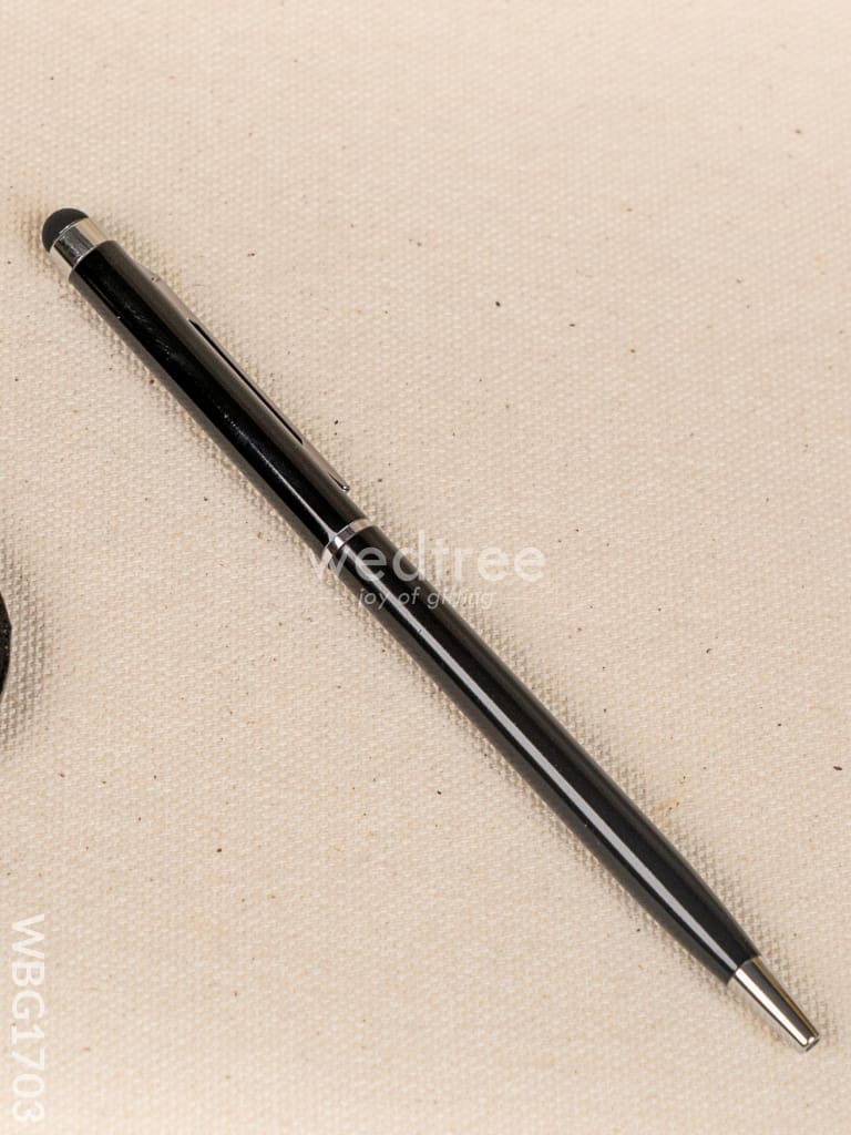 Gift Set - Leather Keychain with Pen - WBG1703