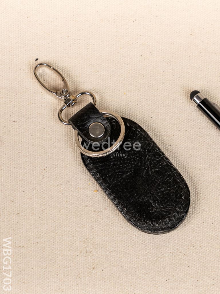 Gift Set - Leather Keychain with Pen - WBG1703
