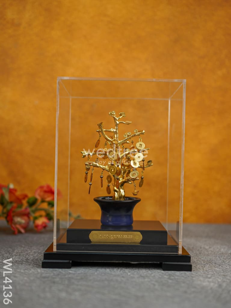 Gold Foil Money Tree - WL4136