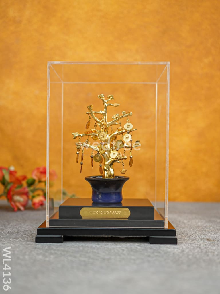 Gold Foil Money Tree - WL4136
