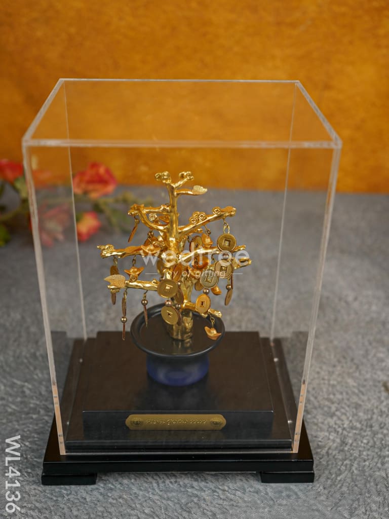 Gold Foil Money Tree - WL4136