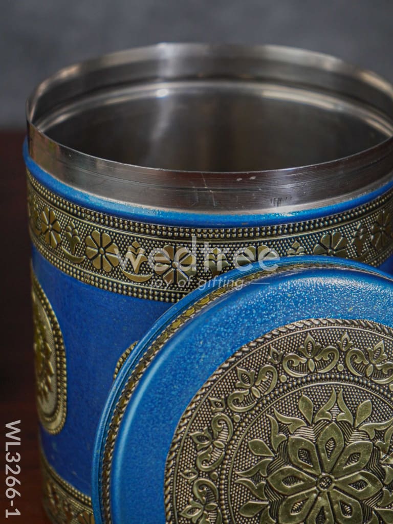 Gold Oxidized Dabba - WL3266-1