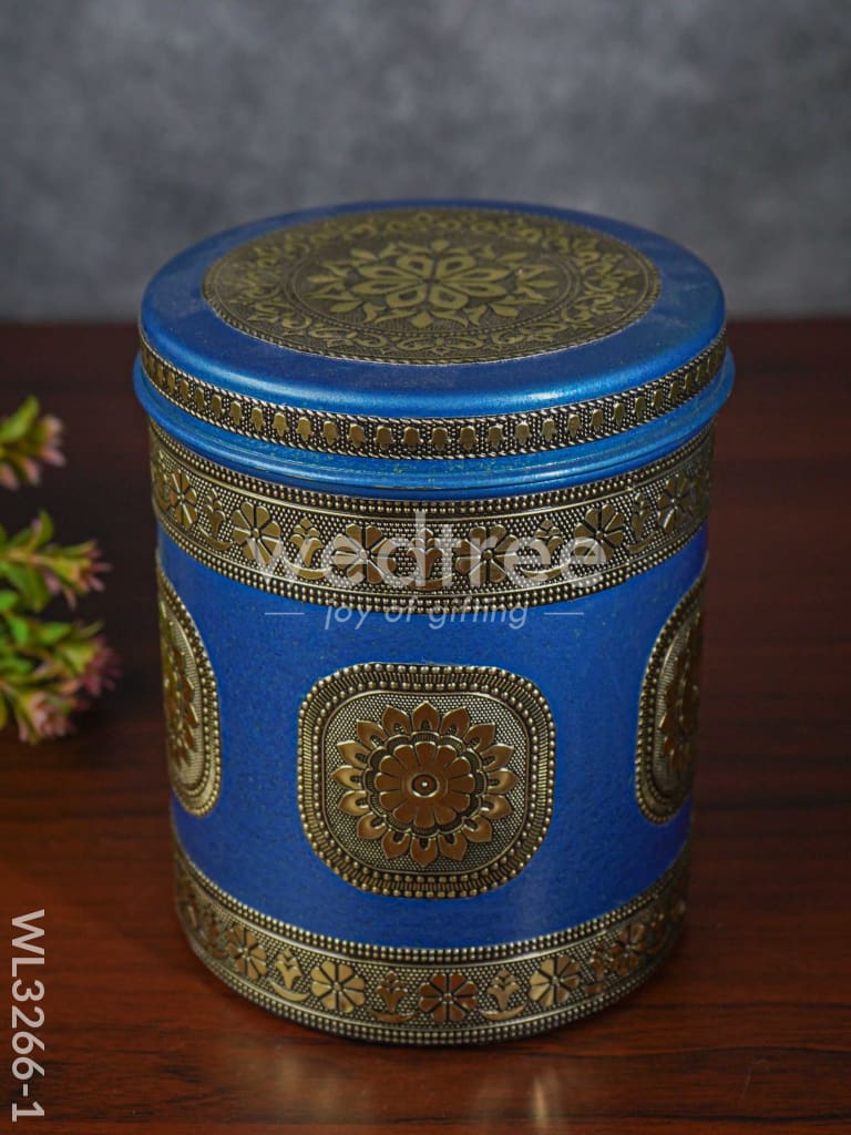 Gold Oxidized Dabba - WL3266-1