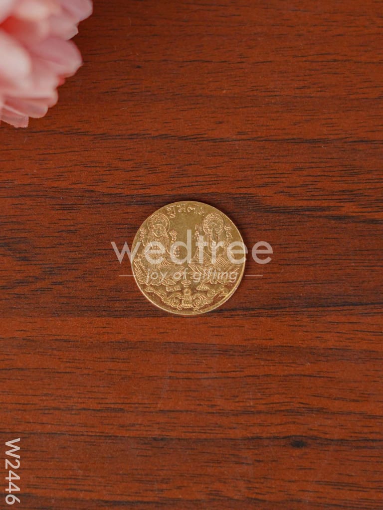 Gold plated coin - W2446