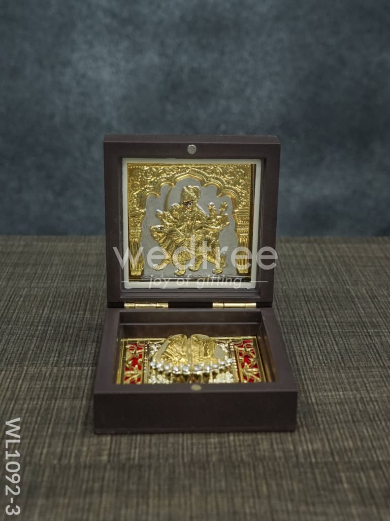 Gold Plated Prayer Box Mini - WL1092