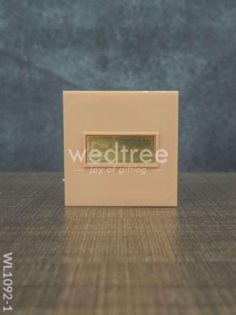 Gold Plated Prayer Box Mini - WL1092