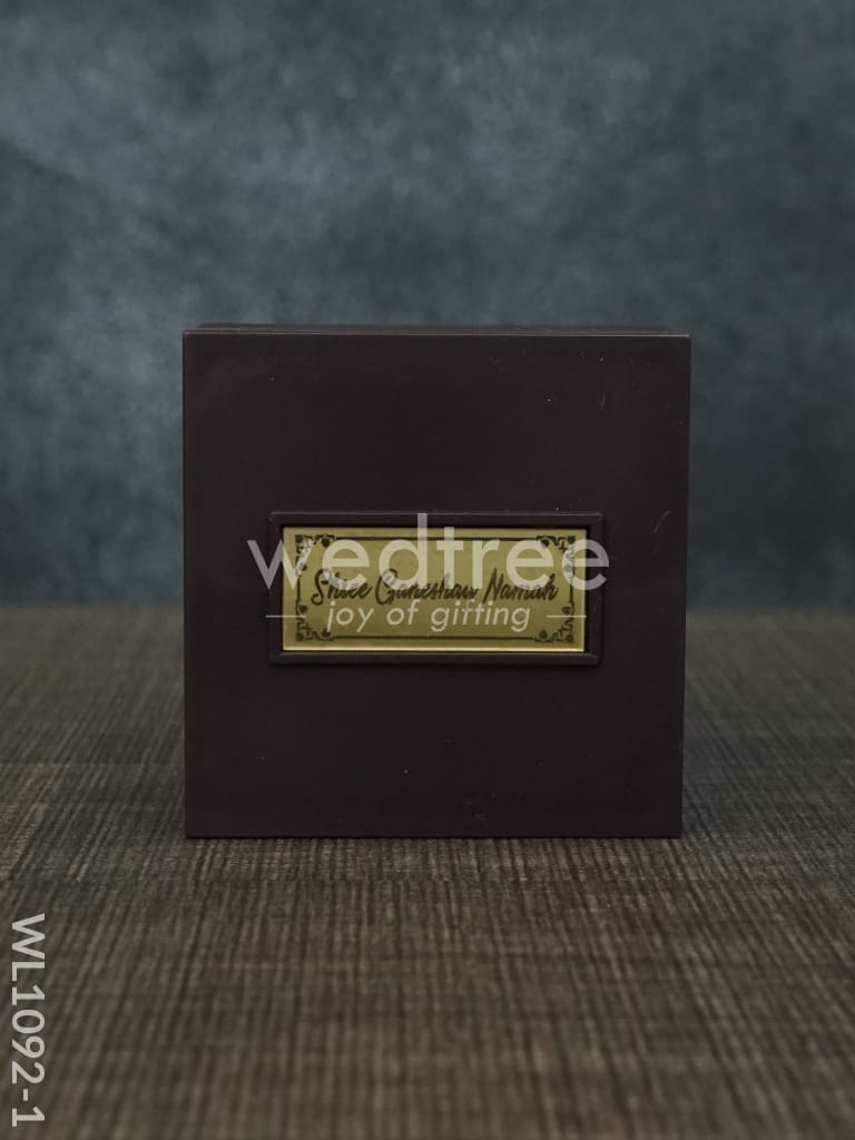 Gold Plated Prayer Box Mini - WL1092
