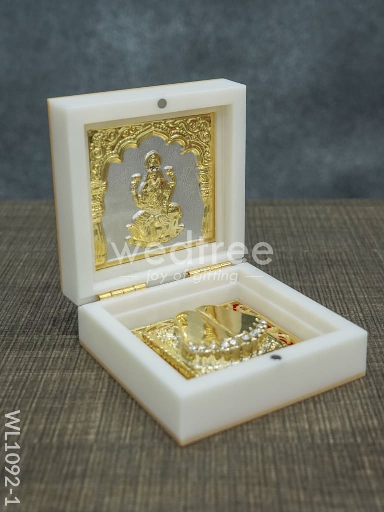 Gold Plated Prayer Box Mini - WL1092