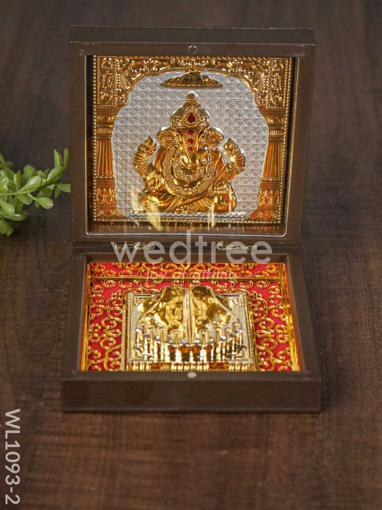 Gold Plated Prayer Box - Small - WL1093
