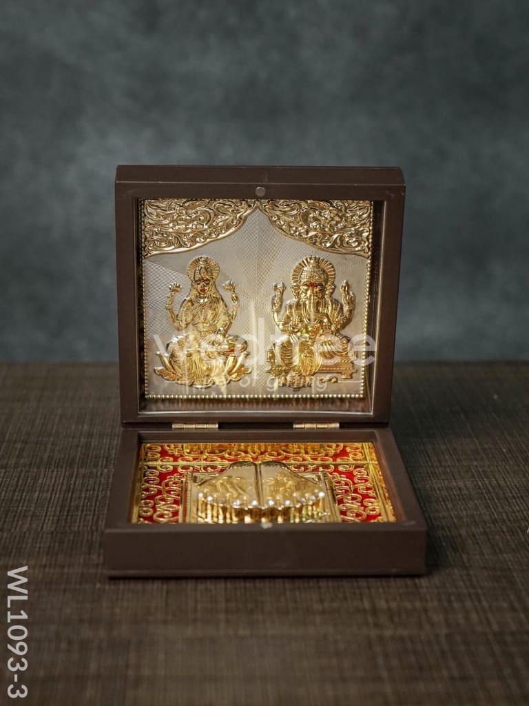 Gold Plated Prayer Box - Small - WL1093