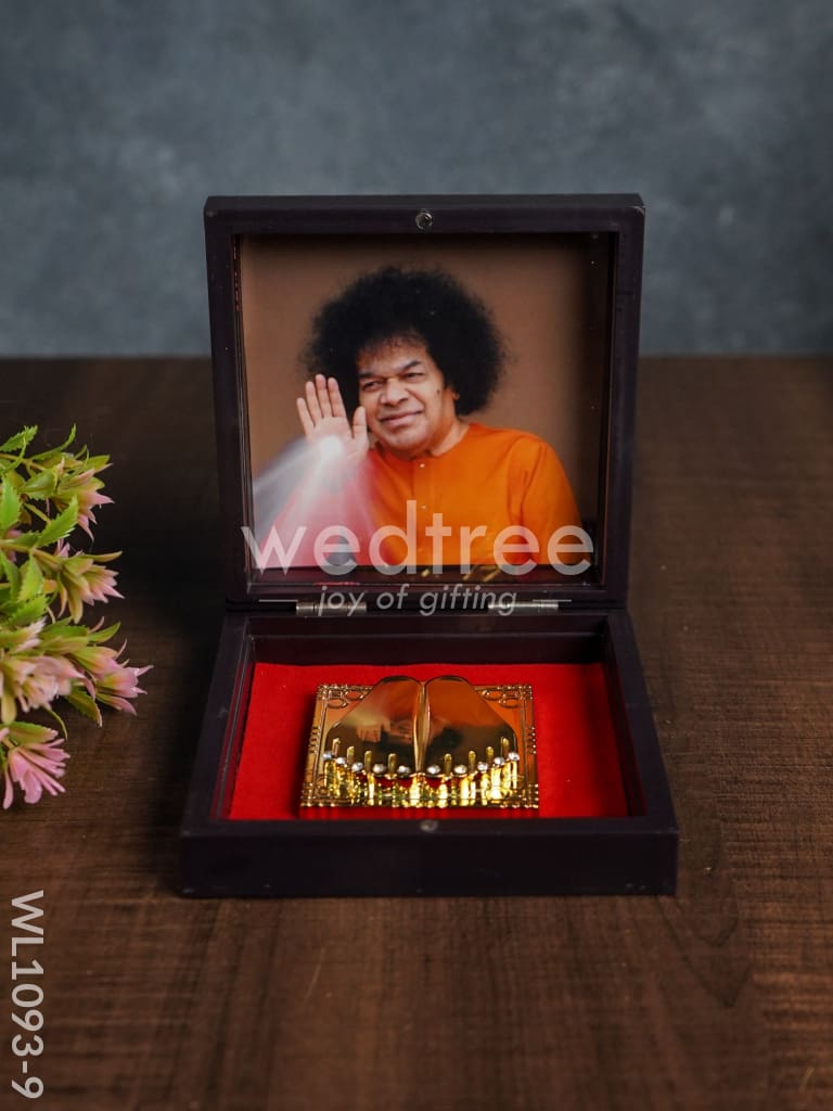 Gold Plated Prayer Box - Small - WL1093