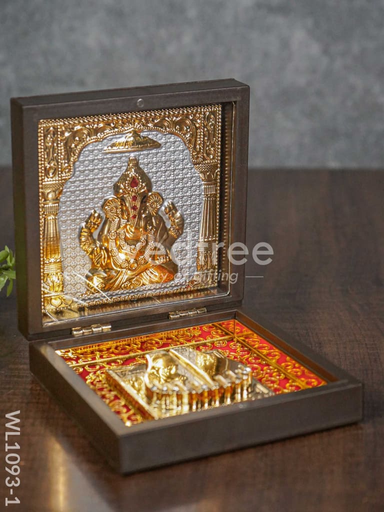 Gold Plated Prayer Box - Small - WL1093