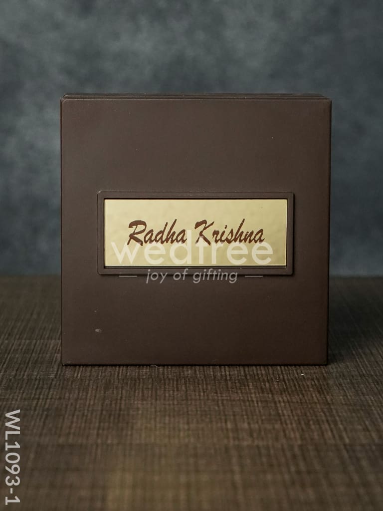 Gold Plated Prayer Box - Small - WL1093