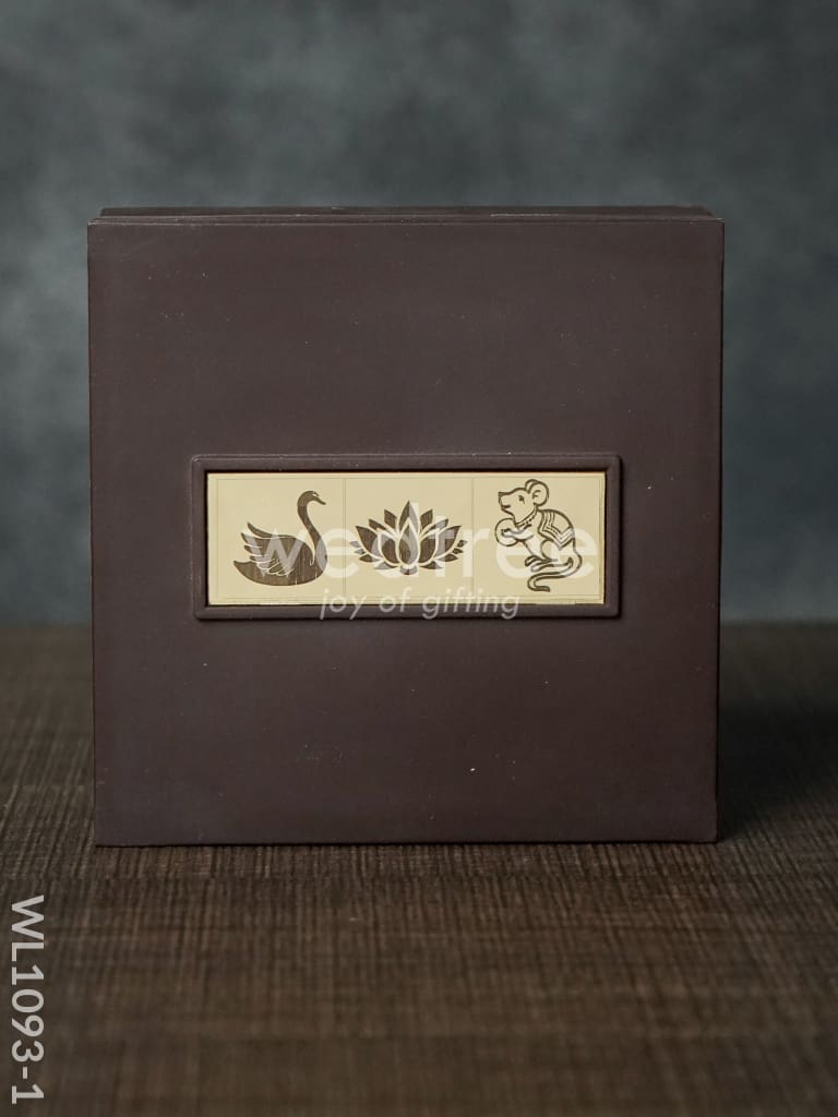 Gold Plated Prayer Box - Small - WL1093