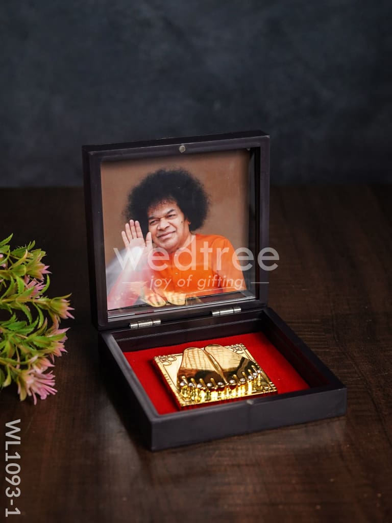 Gold Plated Prayer Box - Small - WL1093